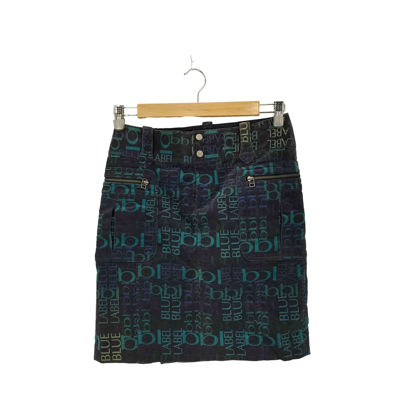 バーバリーブルーレーベル BURBERRY BLUE LABEL モノグラム サイド