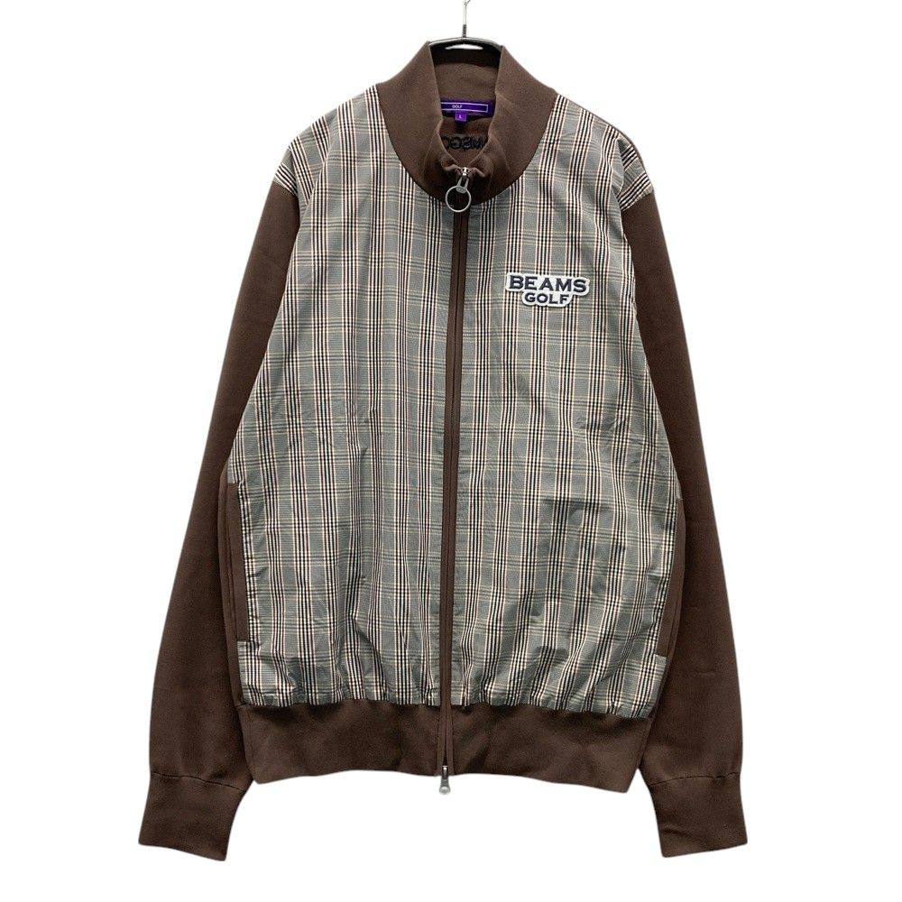 サイズ：L BEAMS GOLF ビームスゴルフ 2024年モデル 長袖ジップ