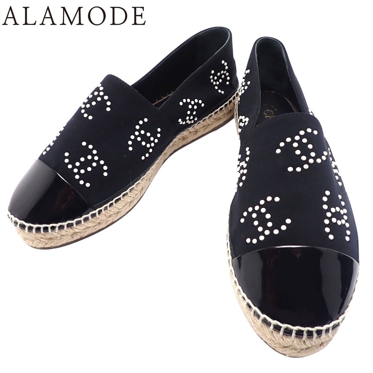 CHANEL(シャネル) エスパドリーユ フラットシューズ/ローファー 靴