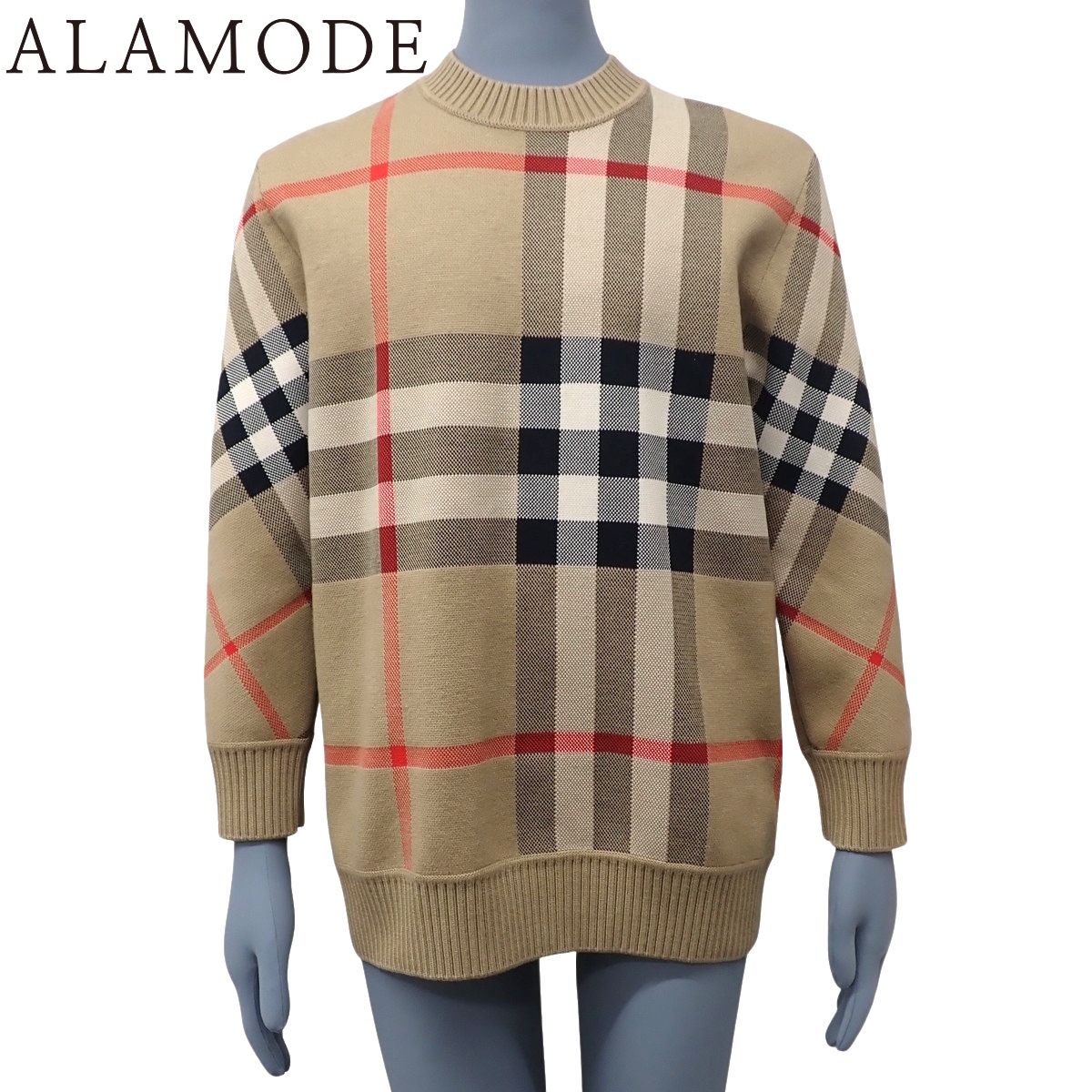 BURBERRY(バーバリー) ノバチェック ニット ニット/セーター アパレル