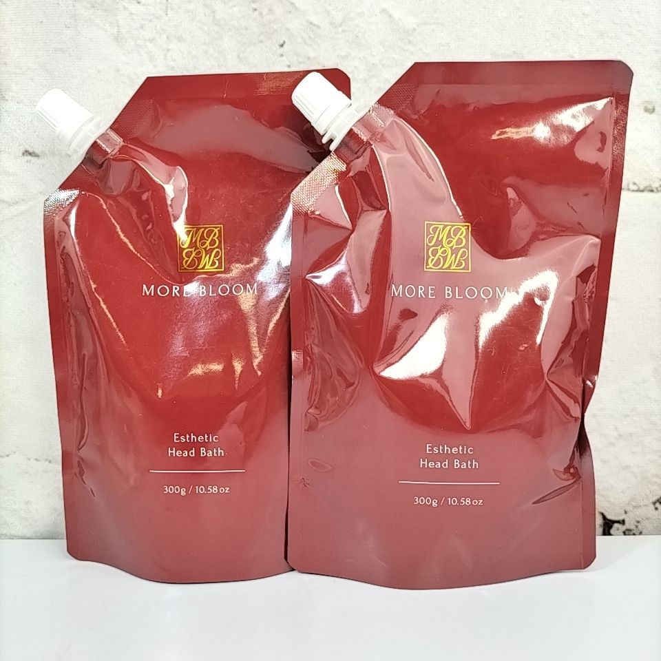 MORE BLOOM 】A 16 A-1 未使用 300g × 2 Esthetic Head Bath モア