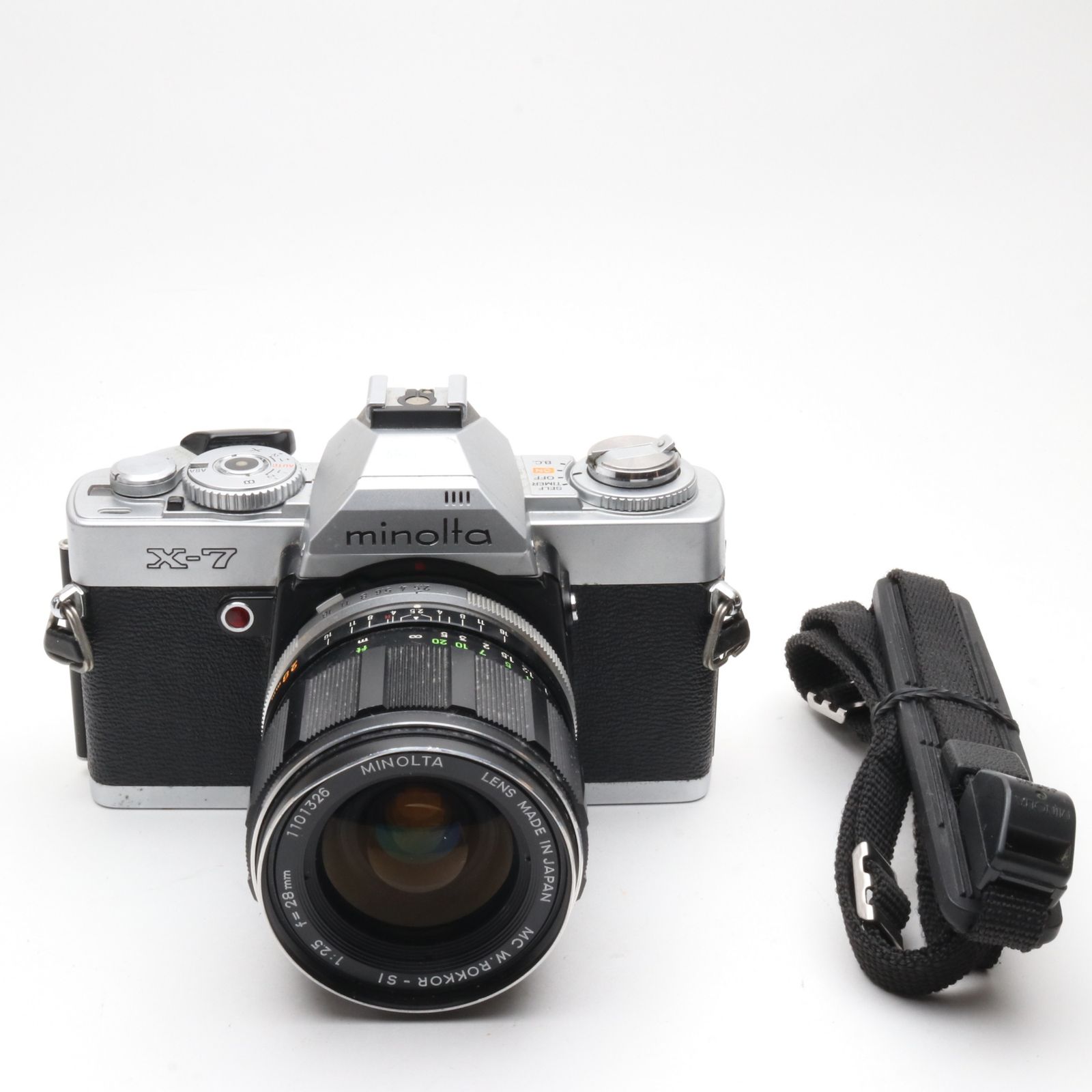 ミノルタ MINOLTA X-7 フィルムカメラ W. ROKKOR-SI 28mm 2.5 - メルカリ