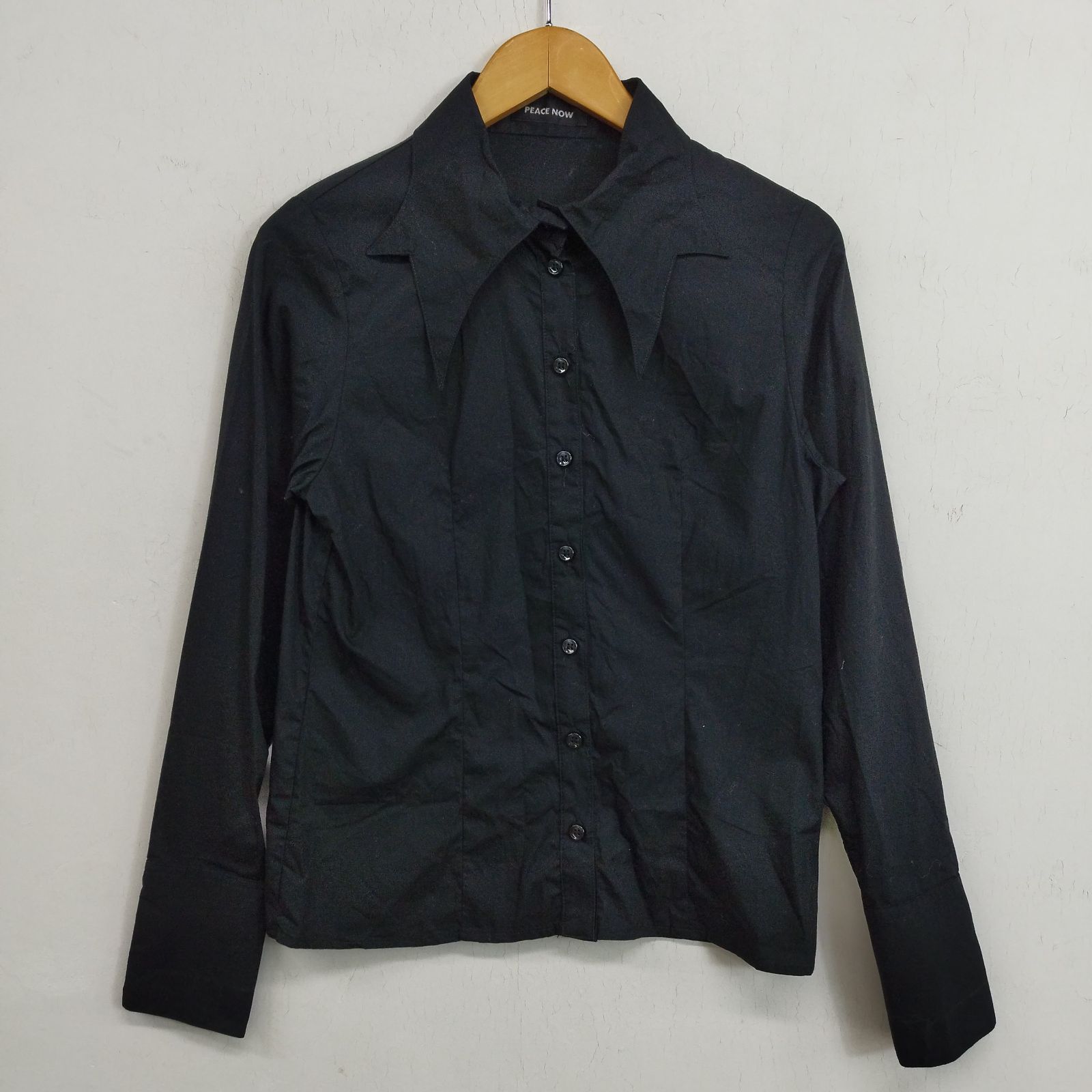 PEACE NOW ピースナウ コウモリ襟 シャツ デザイン ゴスロリ Gothic