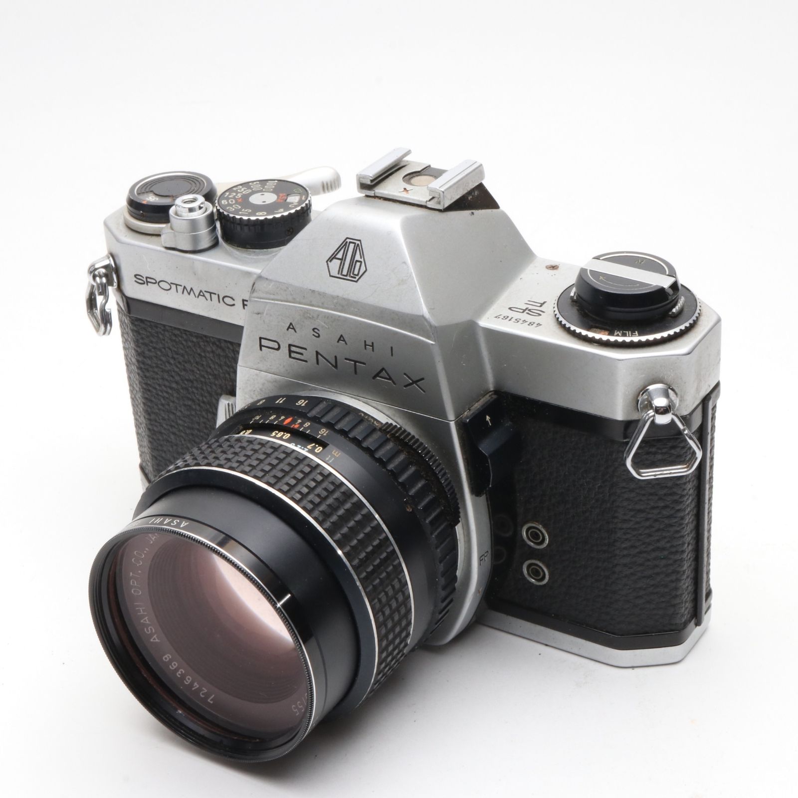 PENTAX SPOTMATIC F SMC TAKUMAR 55mm F1.8 ペンタックス SPF シルバー