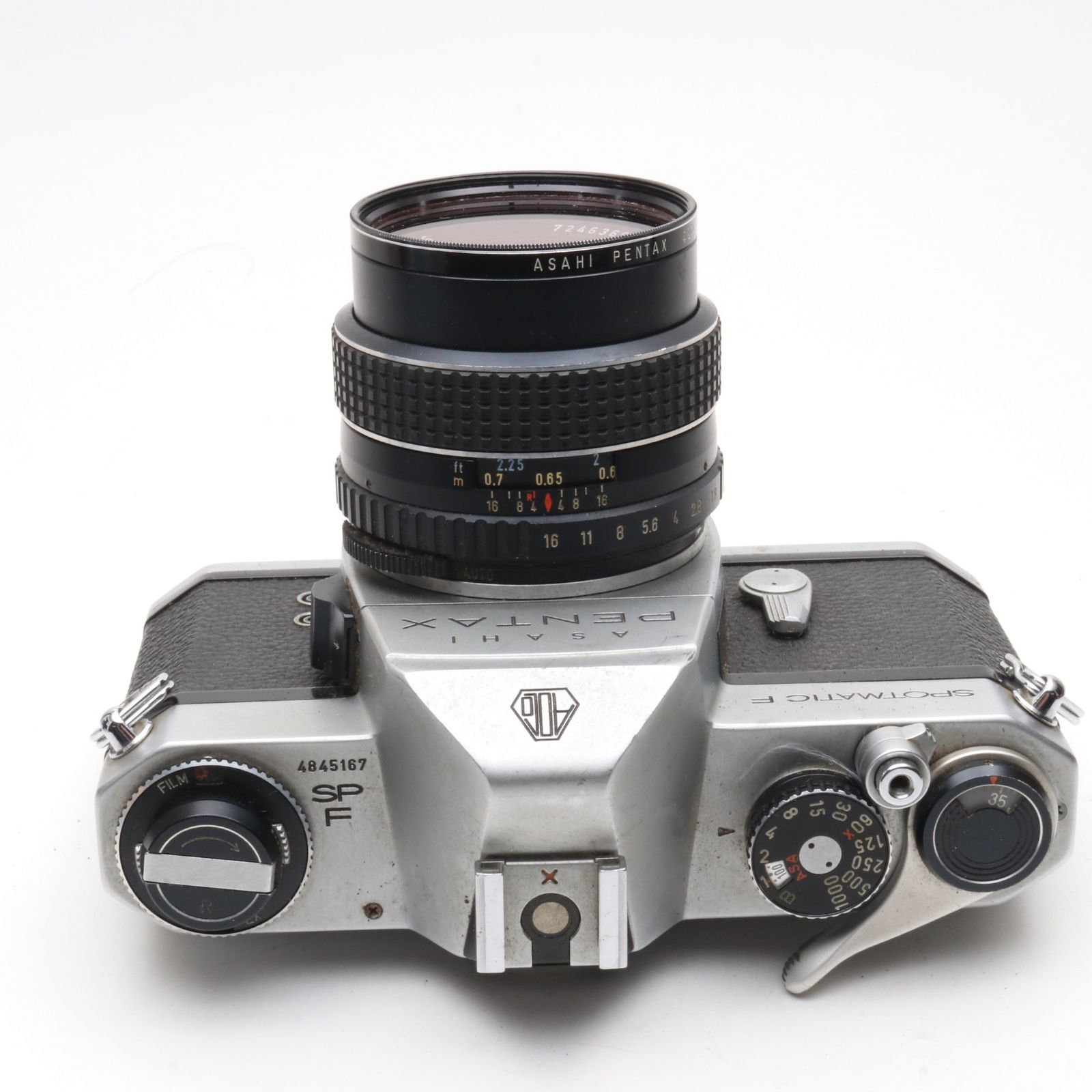 PENTAX SPOTMATIC F SMC TAKUMAR 55mm F1.8 ペンタックス SPF シルバー