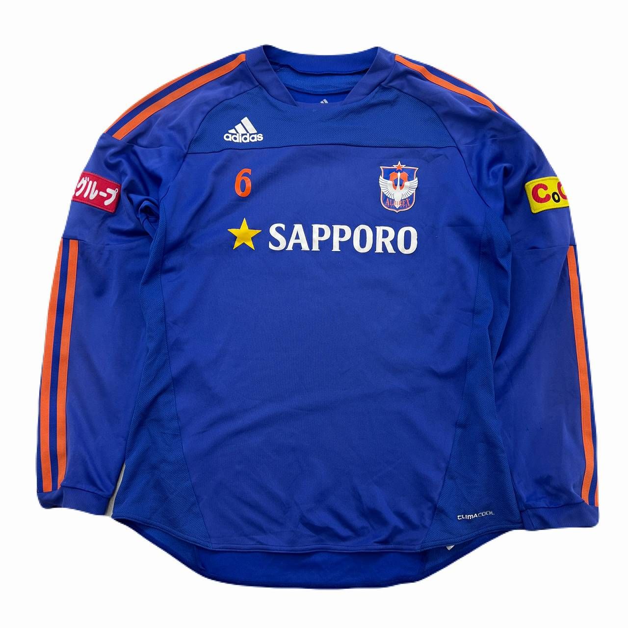 アディダス ユニフォーム サッカー アルビレックス新潟 長袖 メンズ L