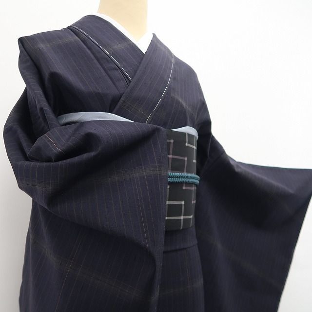 ふくちゃん 様専用?tomihisa?新品 単衣 越後おぐに くるまや工房謹製