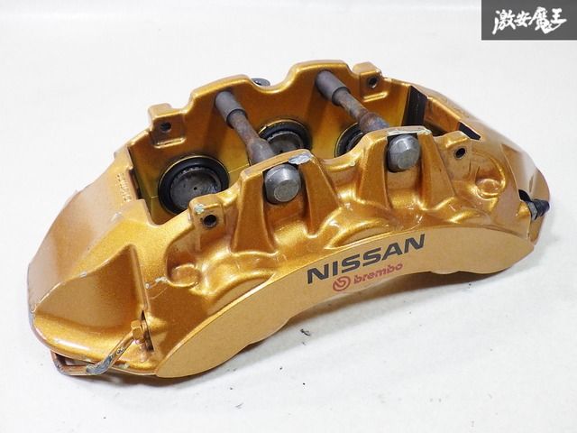 ☆良品☆ 日産 純正 brembo R35 GT-R フロント 6POT ブレーキ