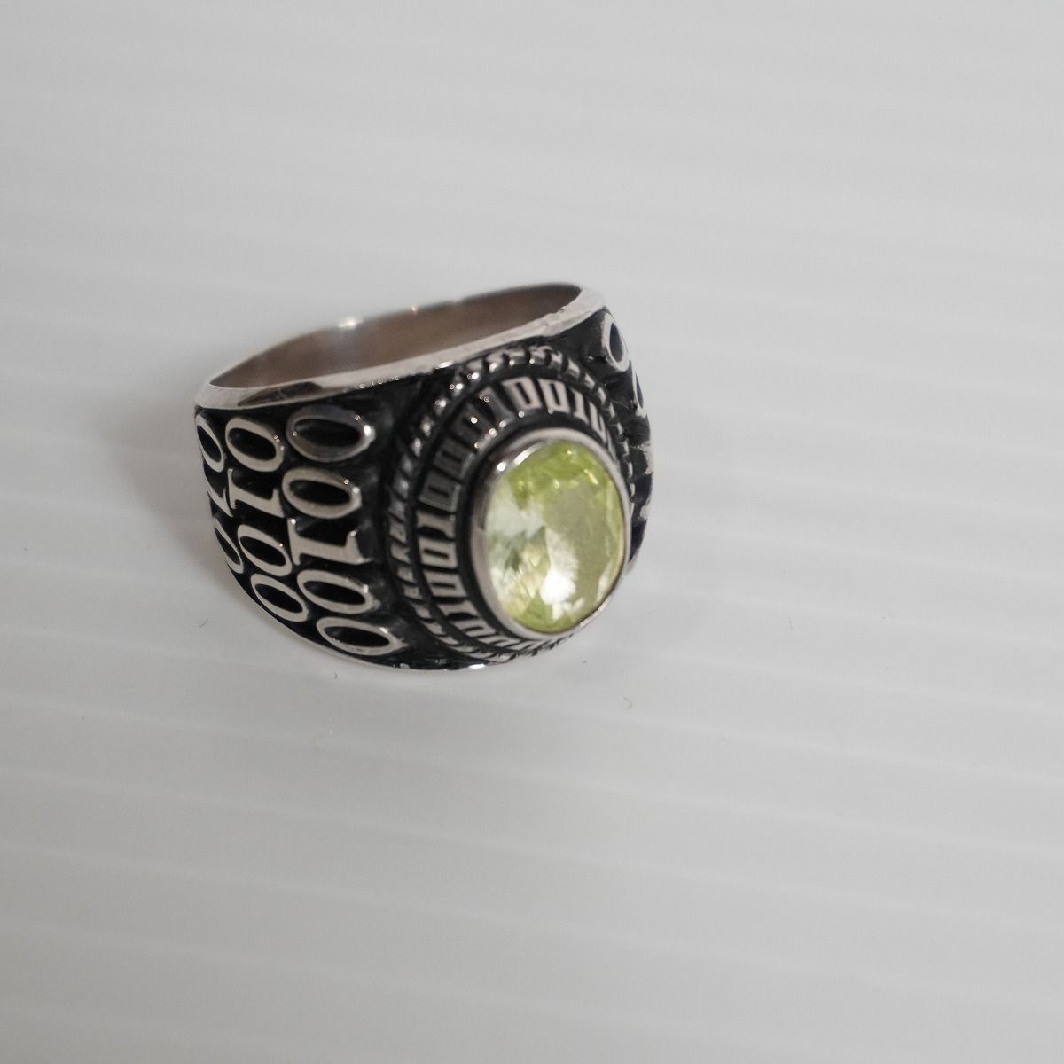 JAM  MADE カレッジリング　ペリドット 極美品 JAM HOME MADE ジャムホームメイド ハイブリッド カレッジ
