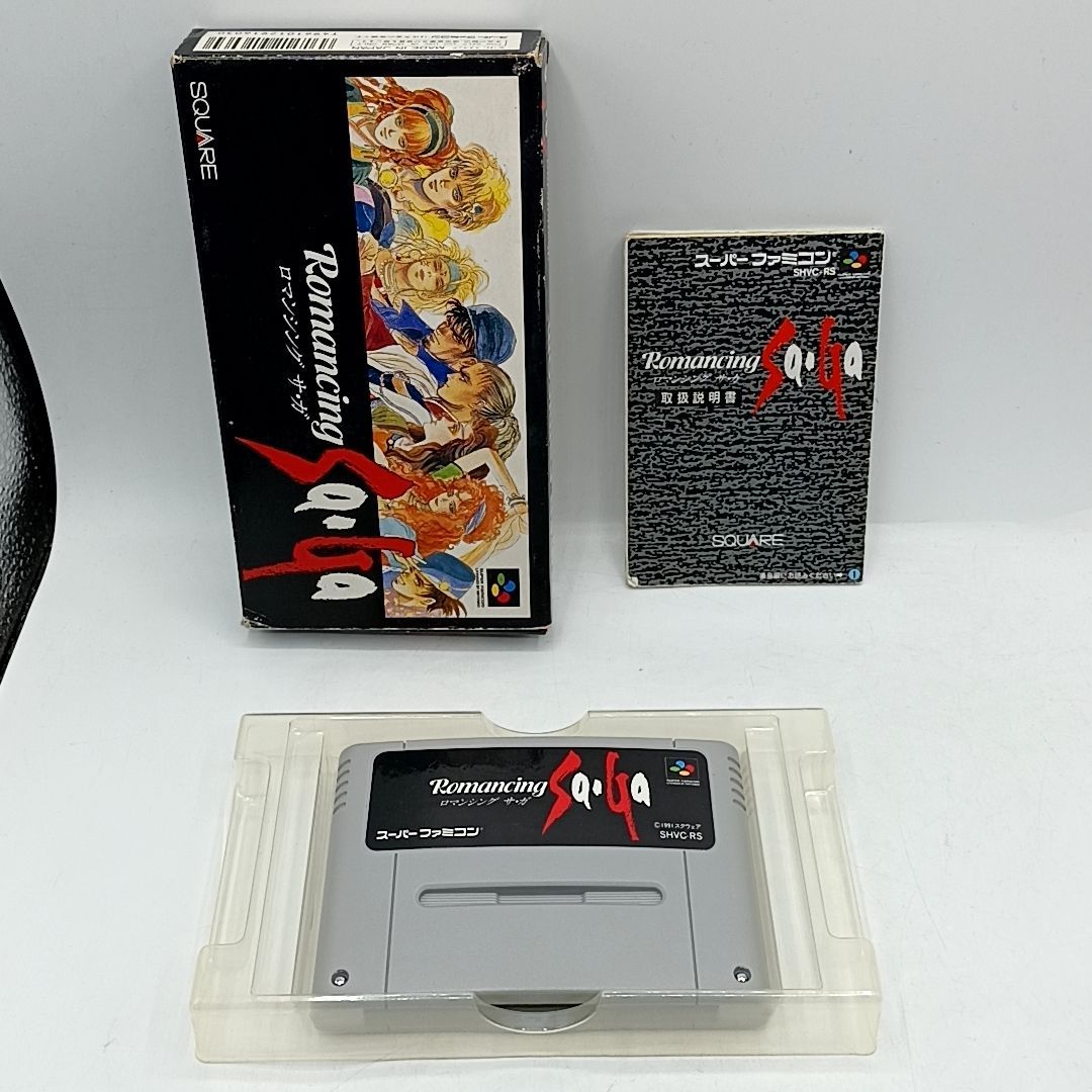 スーパーファミコンソフト】「ロマンシング・サガ 1・2・3」3本セット