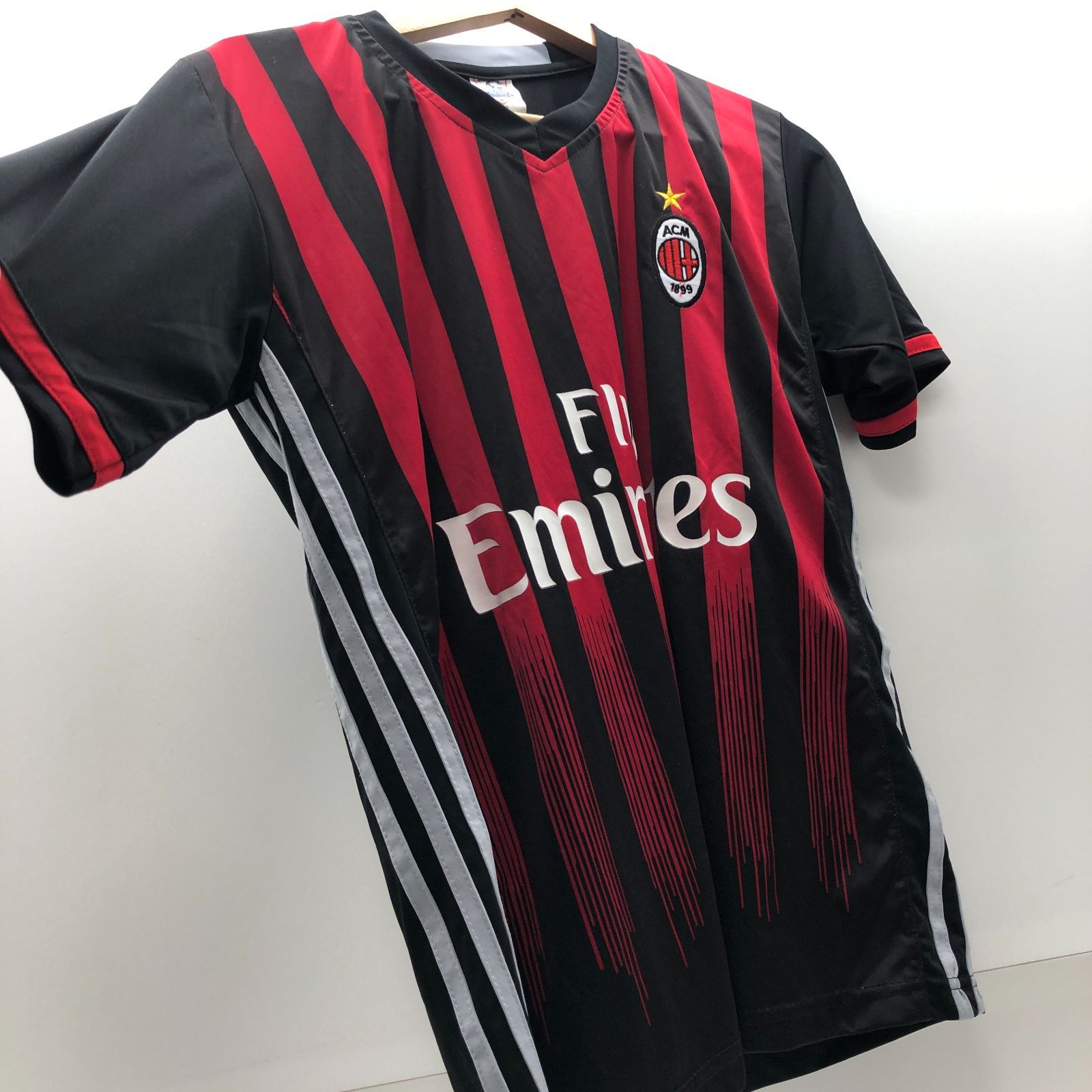 ACミラン 本田圭介 10番 レプリカユニフォーム 半袖 XXL ブラック