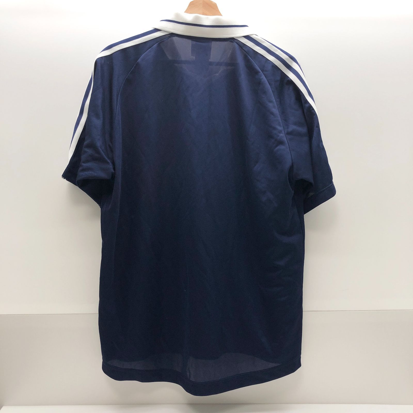 未使用/タグ付き】adidas サッカー 半袖シャツ Lサイズ 襟付き