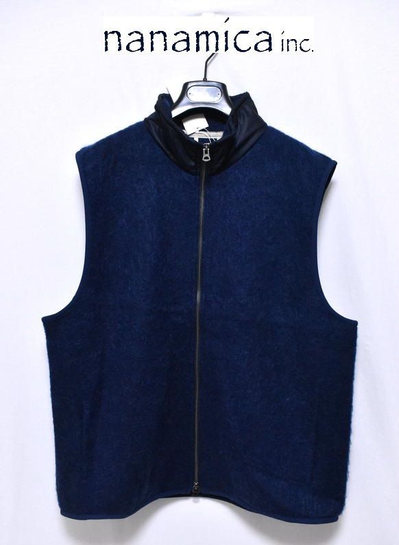 定価3万6300円】新品 nanamica Zip-Up Mohair Vest【S】【M】【L