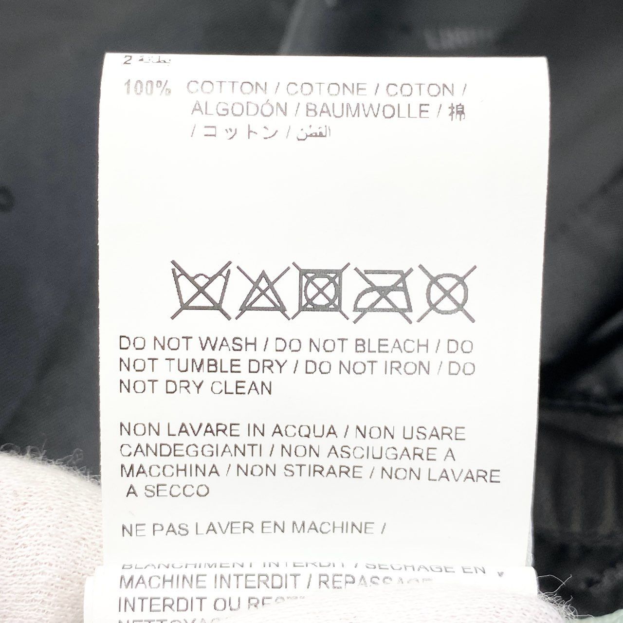 38c3 OFF-WHITE オフホワイト BERNINI レザージャケット ライダース