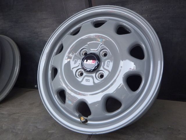 3597】B△送料無料△Lehrmeister LMG OFF-STYLE△15x4.5J 4穴 PCD100 +