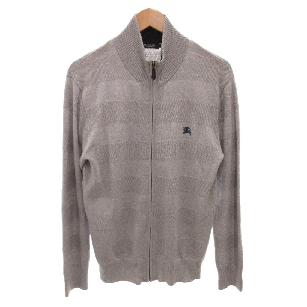 バーバリーブラックレーベル BURBERRY BLACK LABEL ニットジップアップ