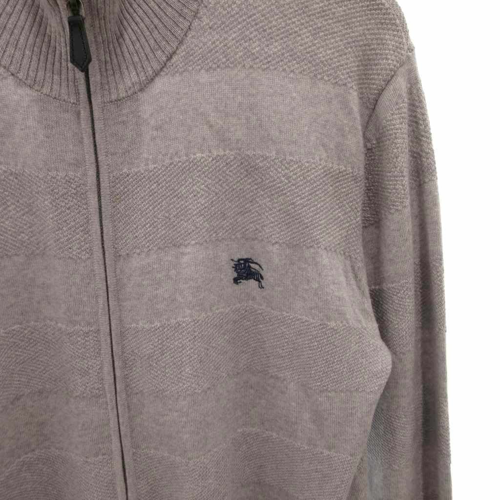 バーバリーブラックレーベル BURBERRY BLACK LABEL ニットジップアップ