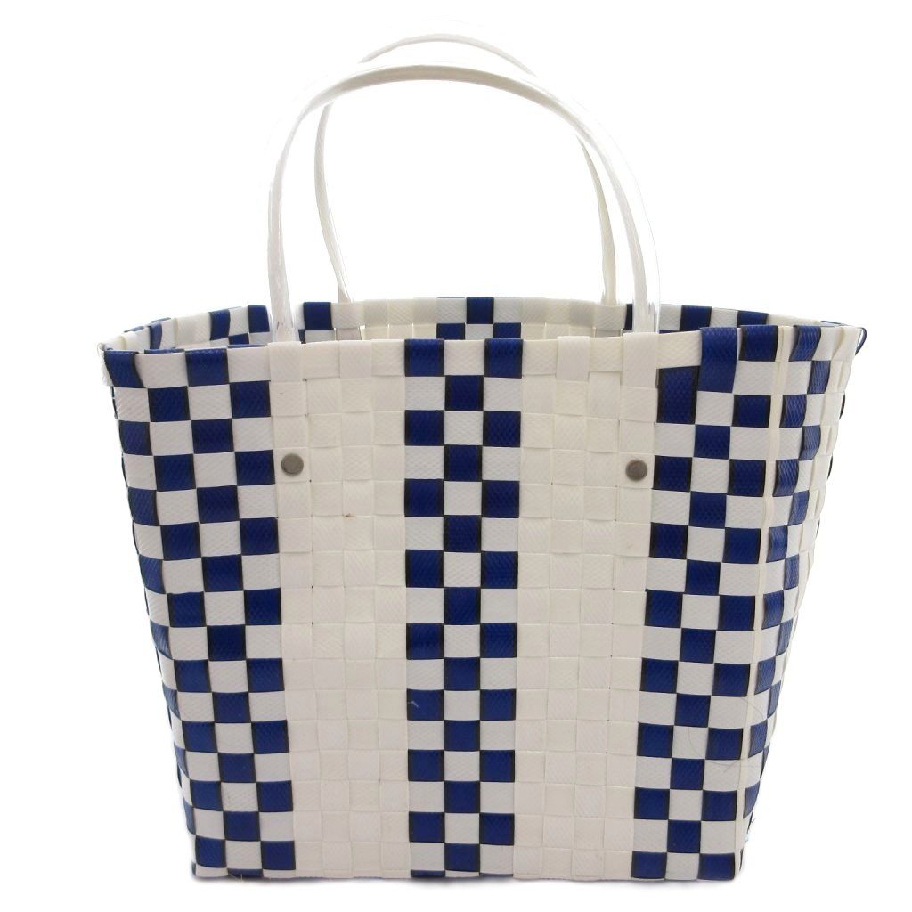 マルニ MARNI フラワーカフェ ピクニックバッグ トート ブロック ロゴ