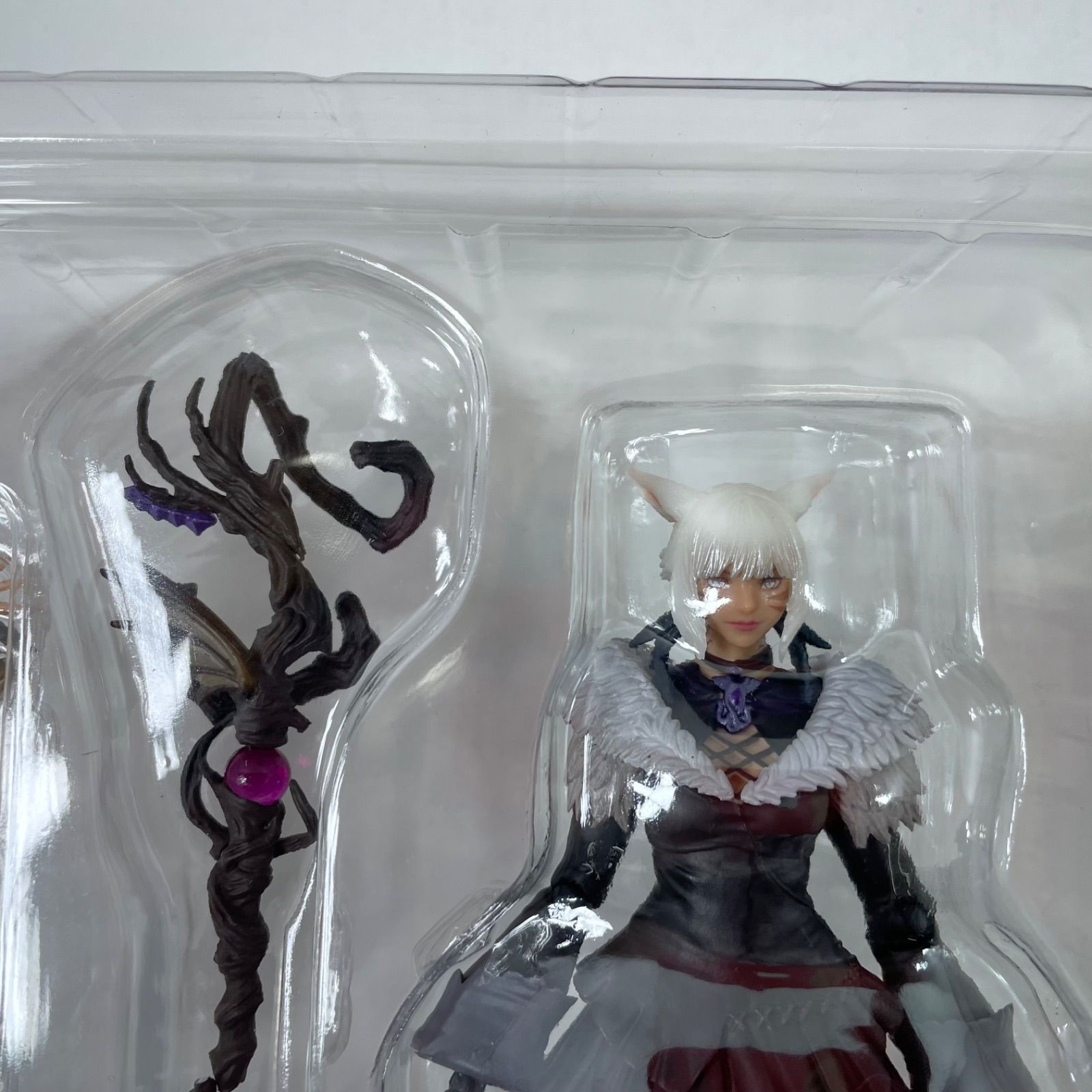 A2756・FF14 ヤシュトラ フィギュア ブリングアーツ ※杖破損あり 開封