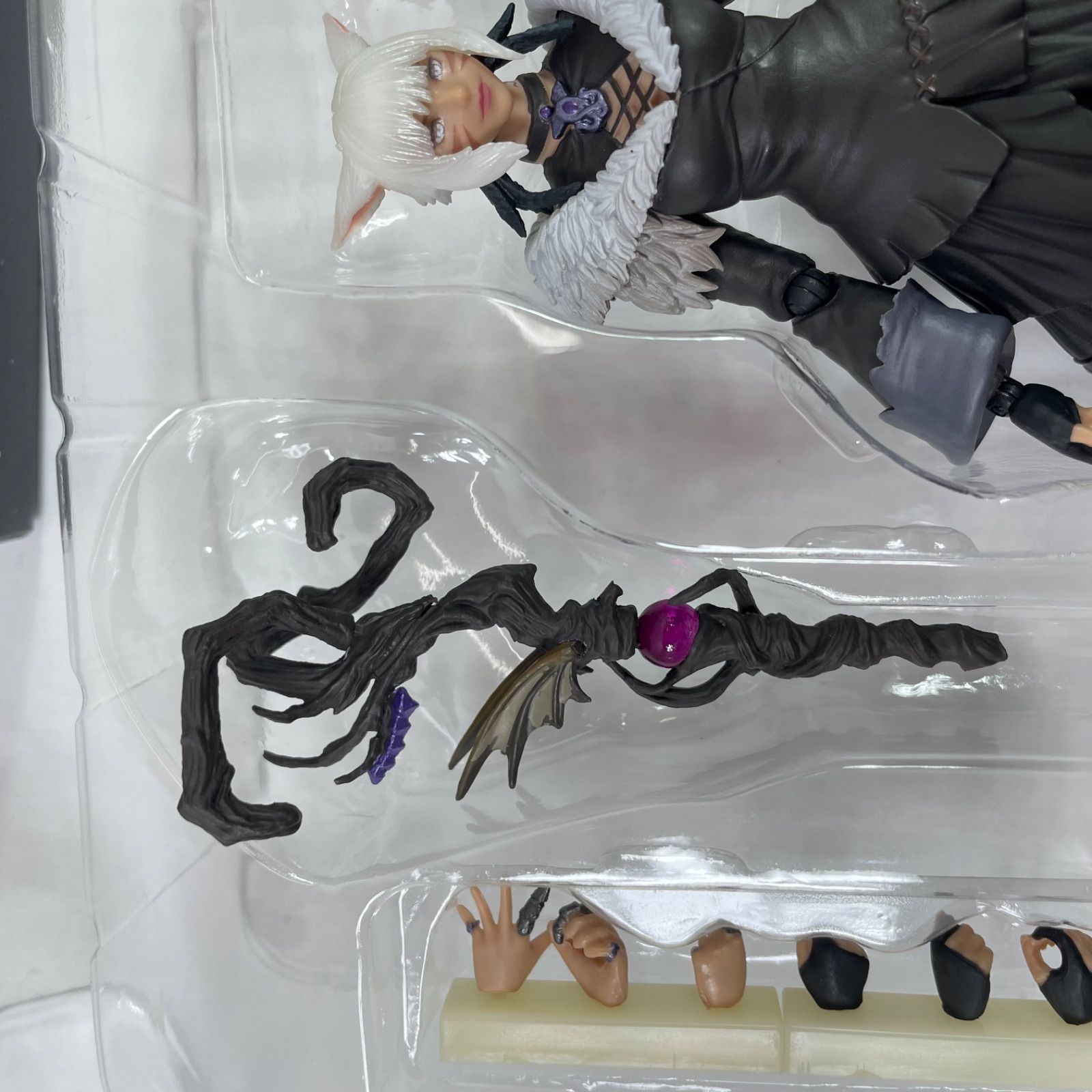 A2756・FF14 ヤシュトラ フィギュア ブリングアーツ ※杖破損あり 開封