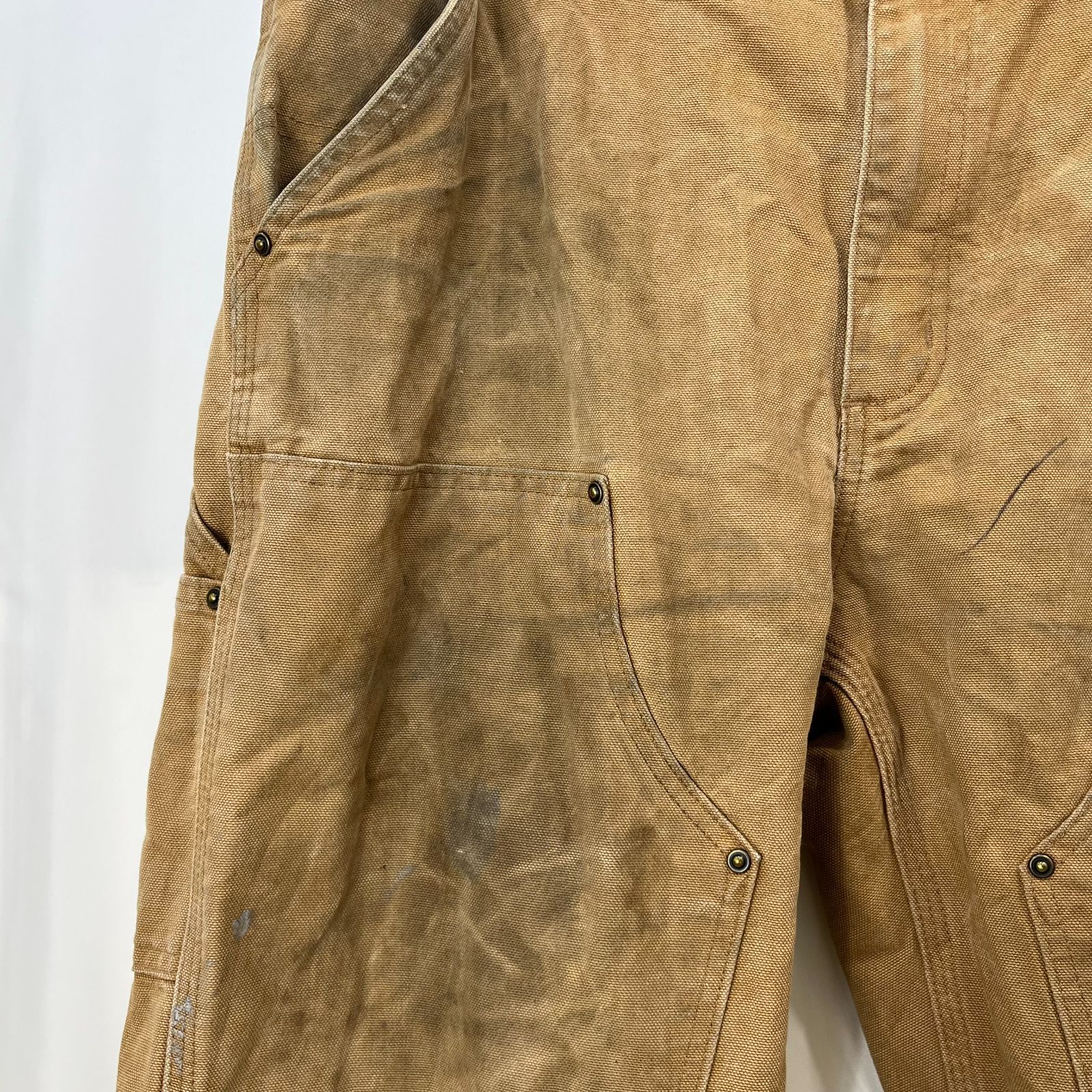 カーハート　Carharttダブルニーパンツ　メキシコ製　W３４ Carhartt カーハート ダブルニーパンツ メキシコ製 メンズ W34 B136