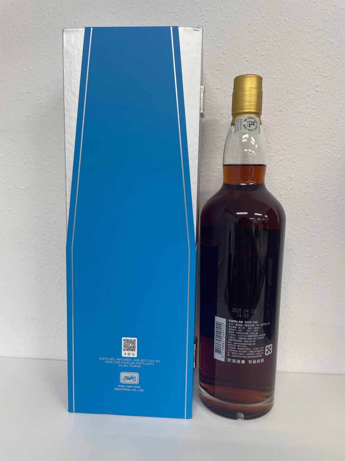 KAVALAN WINE OAK シングルモルトウイスキー 1000ml. 【公式通販】