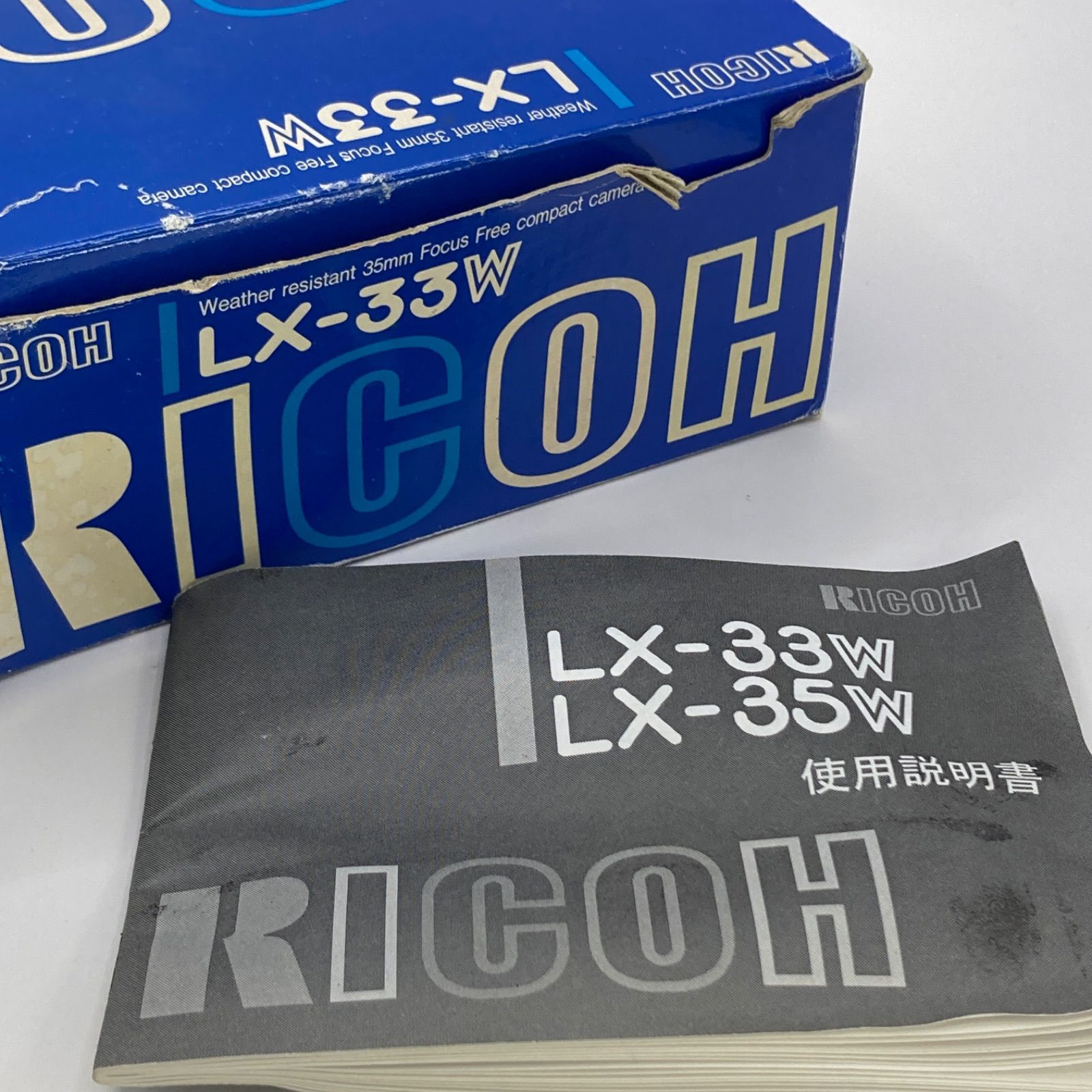 未使用に近い・完動品】RICOH LX-33W 生活防水 フィルムカメラ フル