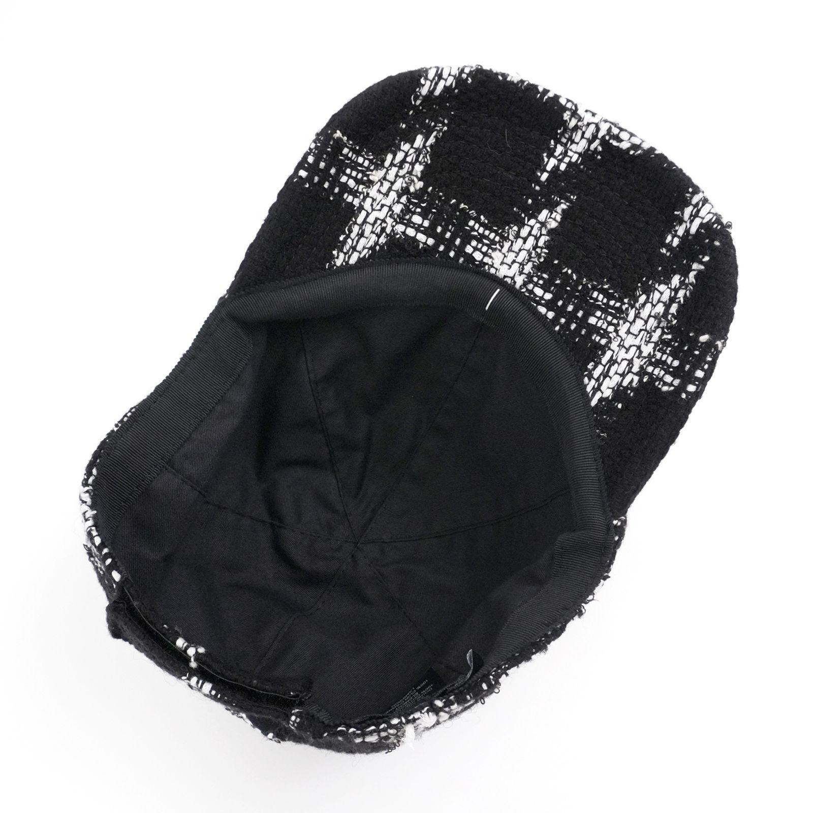 ランク：A】CHANEL シャネル ココマーク ツイード キャップ - メルカリ