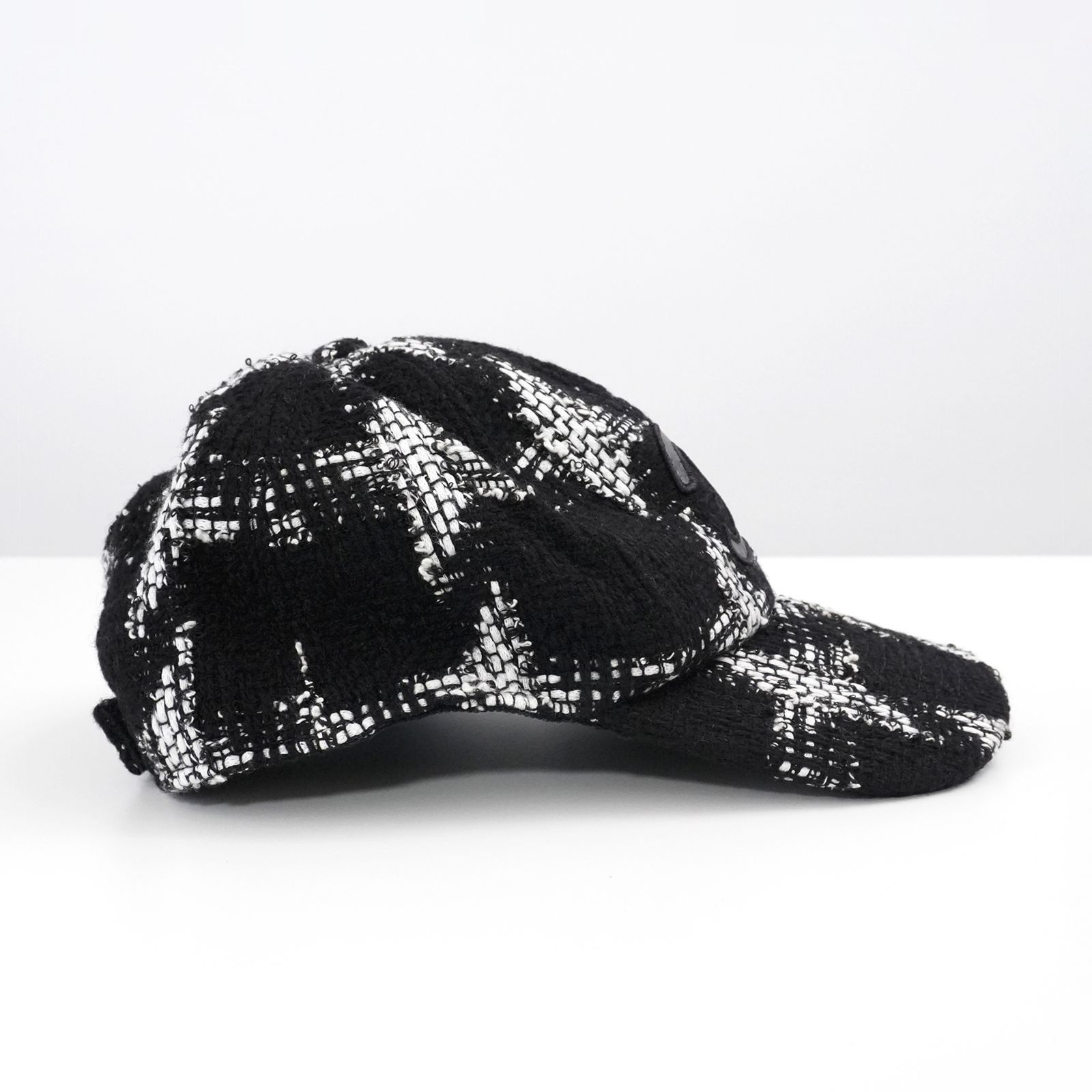 ランク：A】CHANEL シャネル ココマーク ツイード キャップ - メルカリ