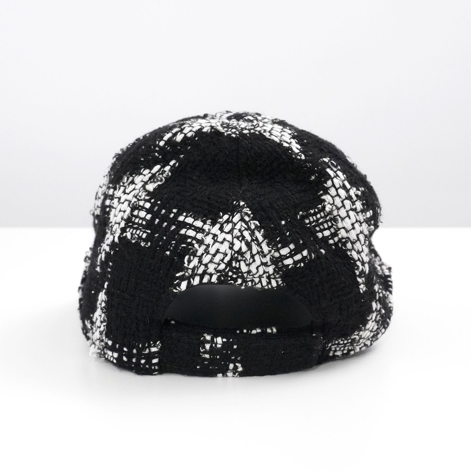 ランク：A】CHANEL シャネル ココマーク ツイード キャップ - メルカリ