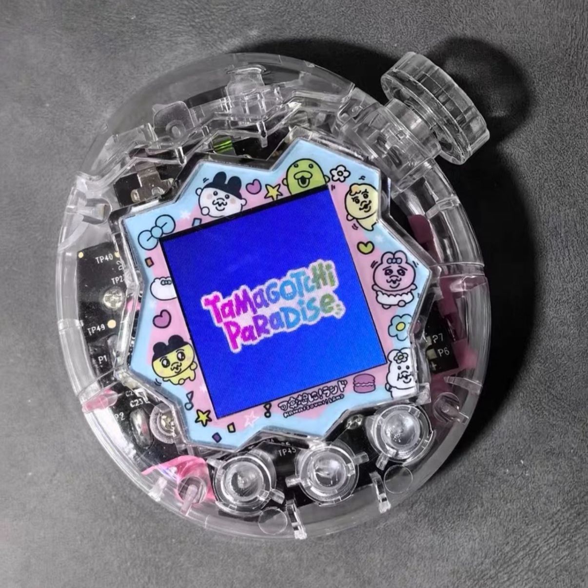 たまごっちパラダイス カバー 透明カスタムシェル クリア クリアケース