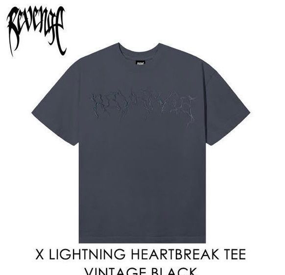 本国現地価格】REVENGE REVENGE X LIGHTNING HEARTBREAK TEE 【Tシャツ