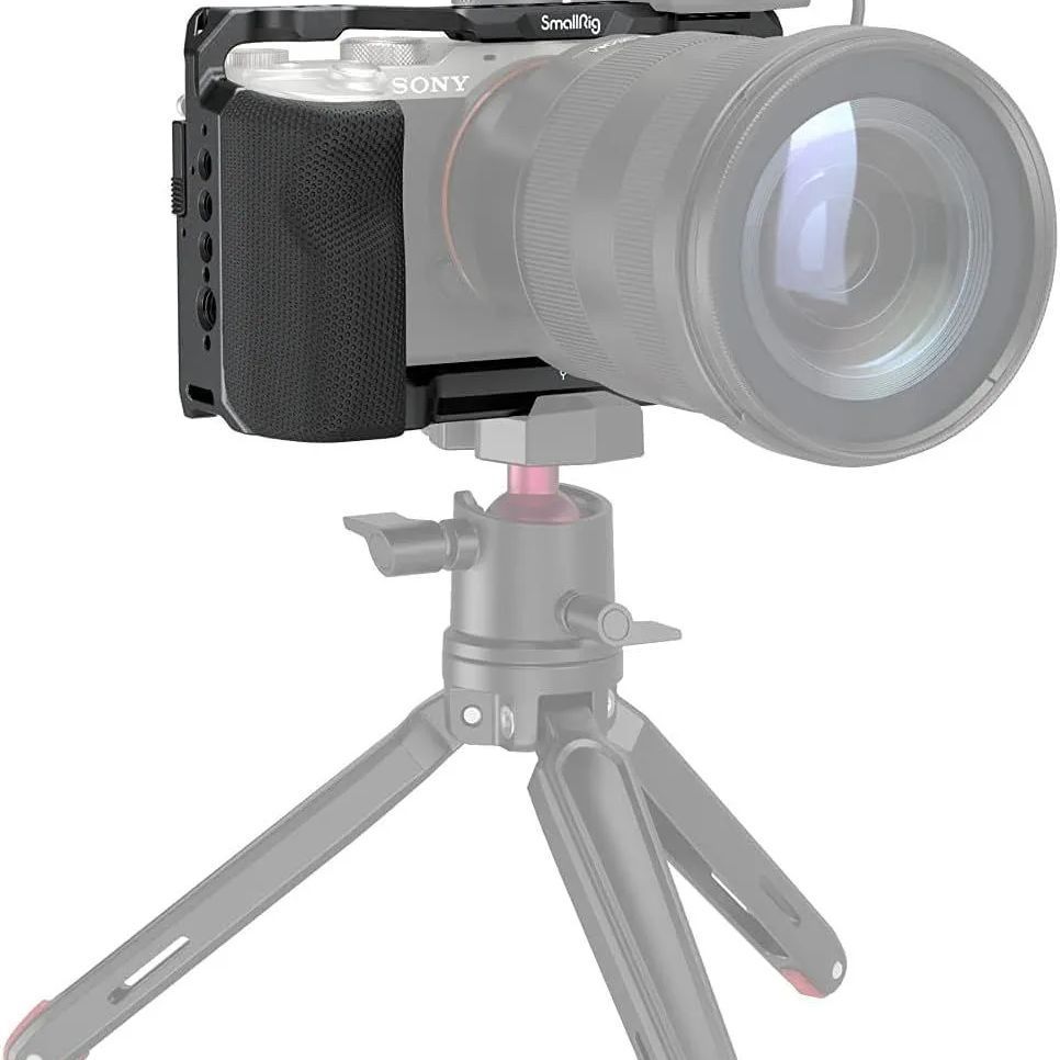 SmallRig A7C専用のシリコンサイドハンドル付きケージ-3212