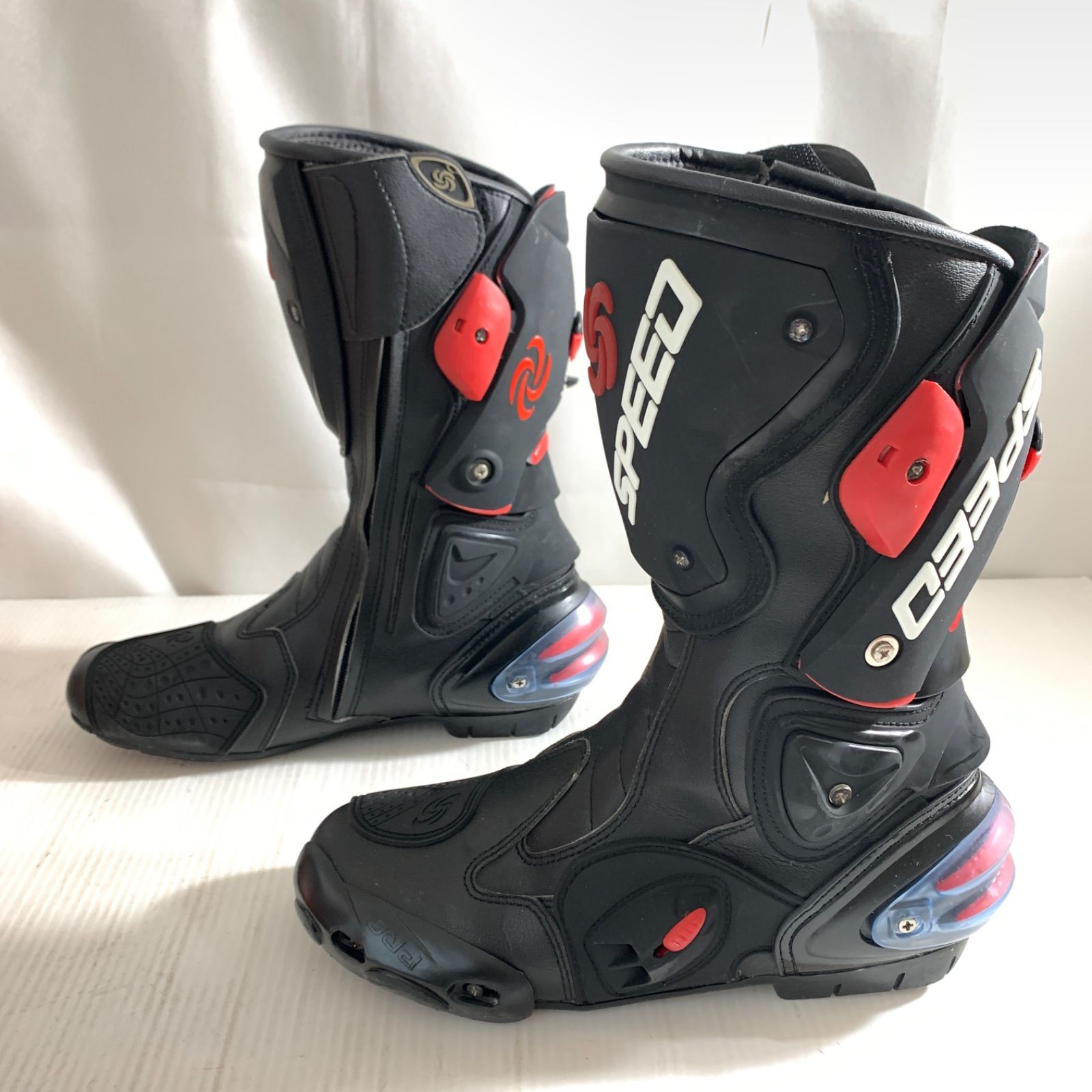 中古】SPEED B1001 レーシングブーツ サイズ42（EU）/26.5〜27相当 