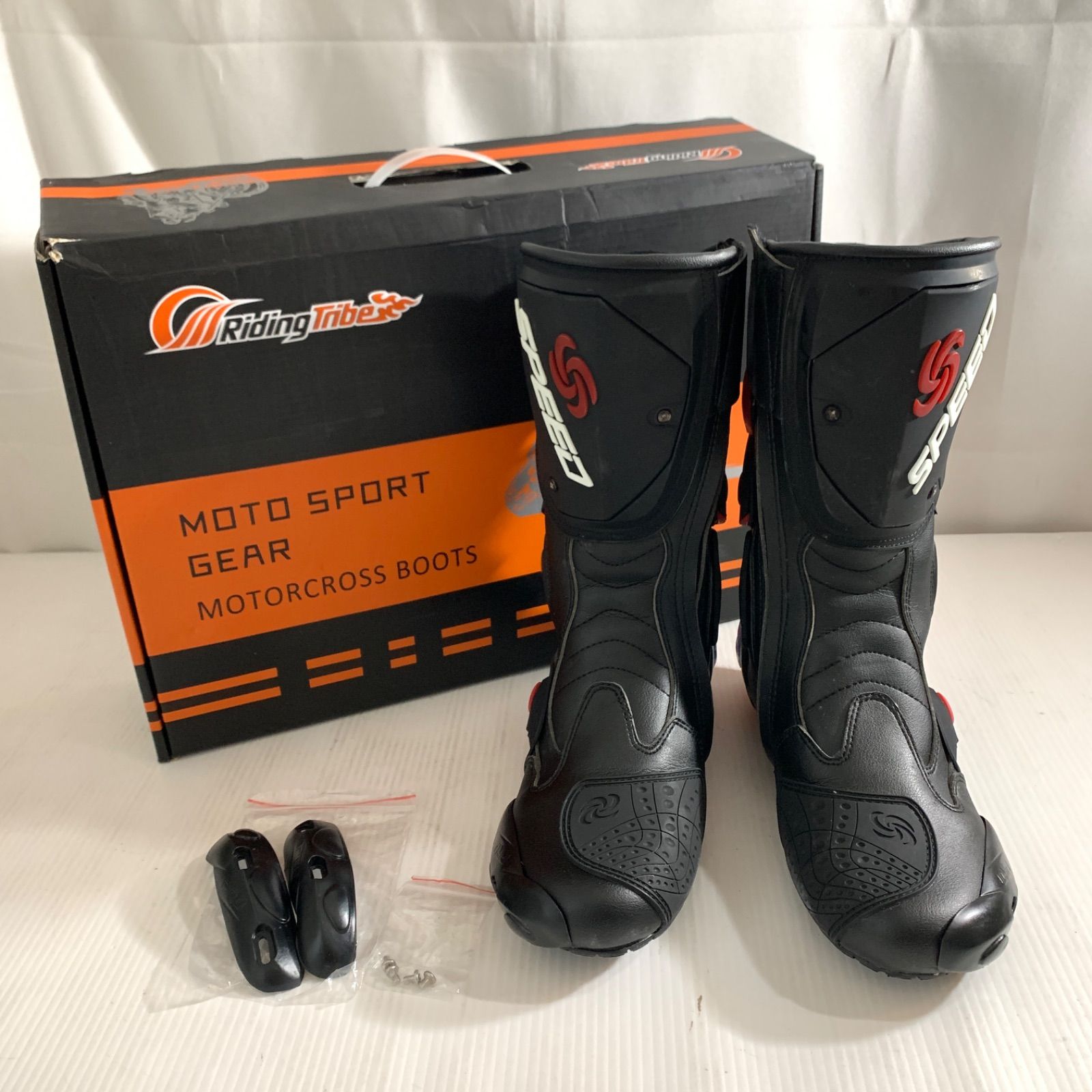 SPEED ブーツ 42 レーシングブーツ SPEED speed オートバイ靴 26.5cm PRO