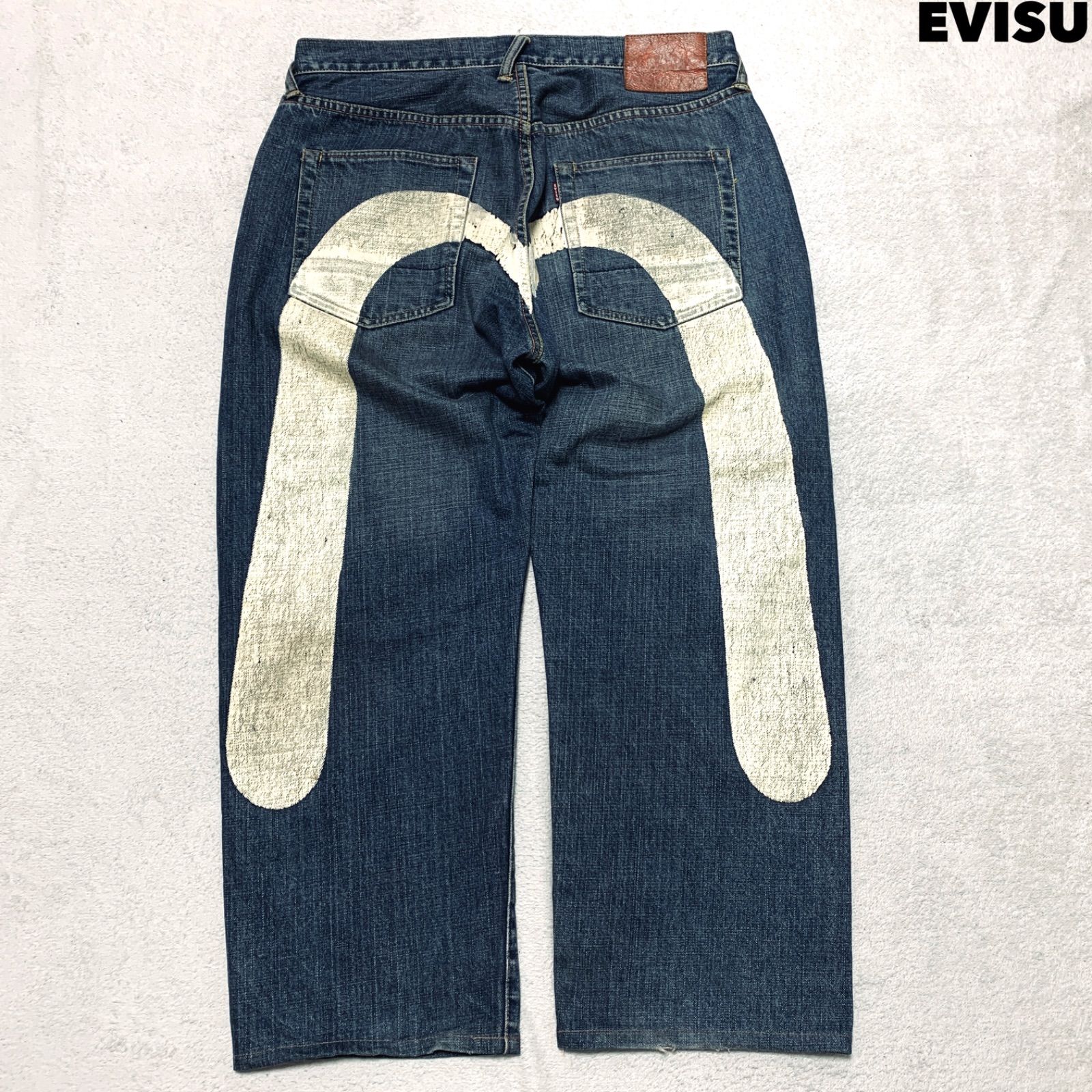 ビッグカモメ evisu エヴィス エビス ジーンズ 33 x 35 No2 ビッグカモメ evisu エヴィス エビス ジーンズ 33 x 35 No2