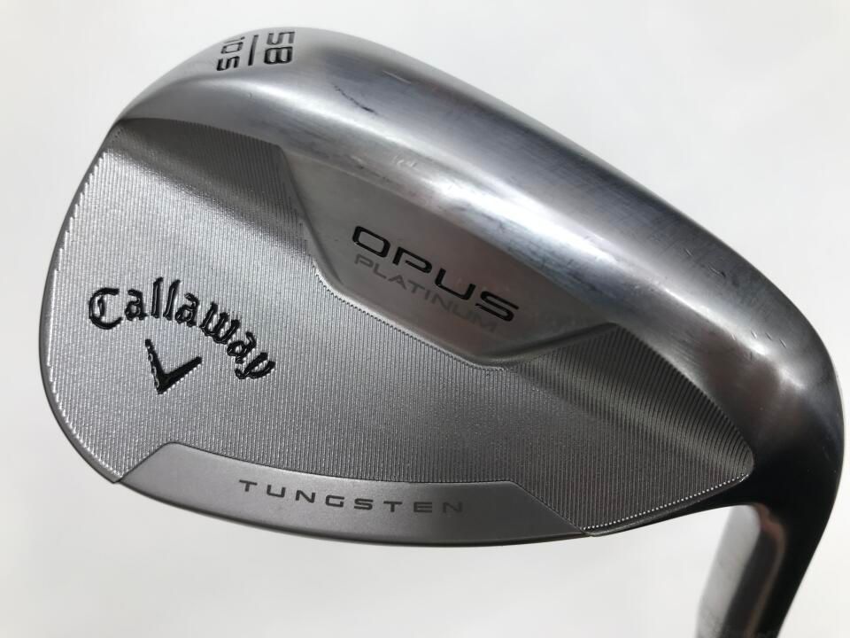 キャロウェイ OPUS PLATINUM クロム 58度 SteelFiber i95cm S