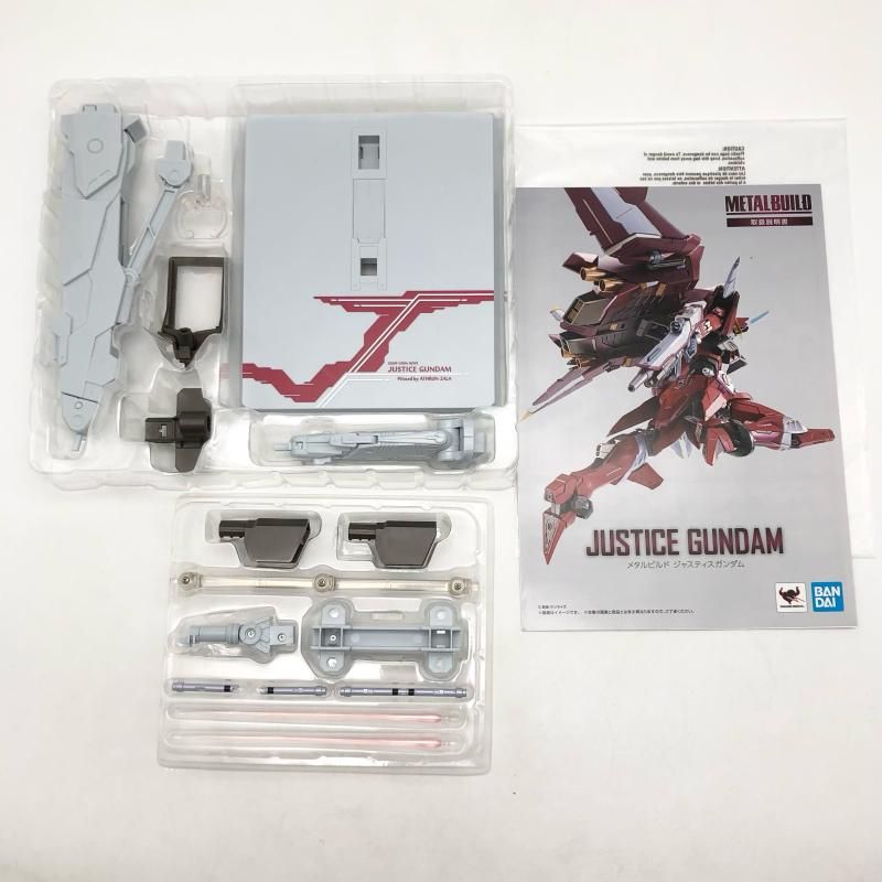 中古】開封 METAL BUILD ZGMF-X09A ジャスティスガンダム バンダイ