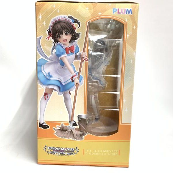 中古】未開・箱汚れｱﾘ)1/7 赤城みりあ[おりこうﾒｲﾄﾞさん](ｱｲﾄﾞﾙﾏｽﾀｰ