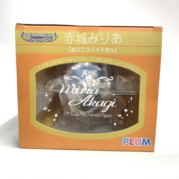 中古】未開・箱汚れｱﾘ)1/7 赤城みりあ[おりこうﾒｲﾄﾞさん](ｱｲﾄﾞﾙﾏｽﾀｰ