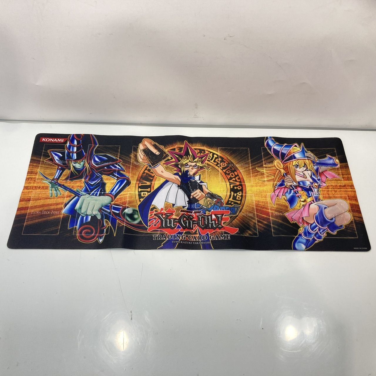 KONAMI コナミ 遊戯王 プレイマット ブラックマジシャン ブラック