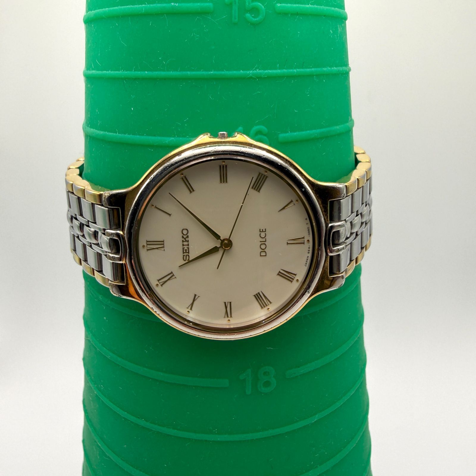 053 SEIKO DOLCE セイコードルチェ 5E61-0A10 18KT刻印・X