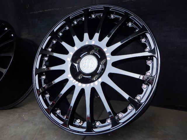 3601】A△送料無料△Rolfhartge F16GT RSR 球座面△18x7.5J 5穴 PCD112