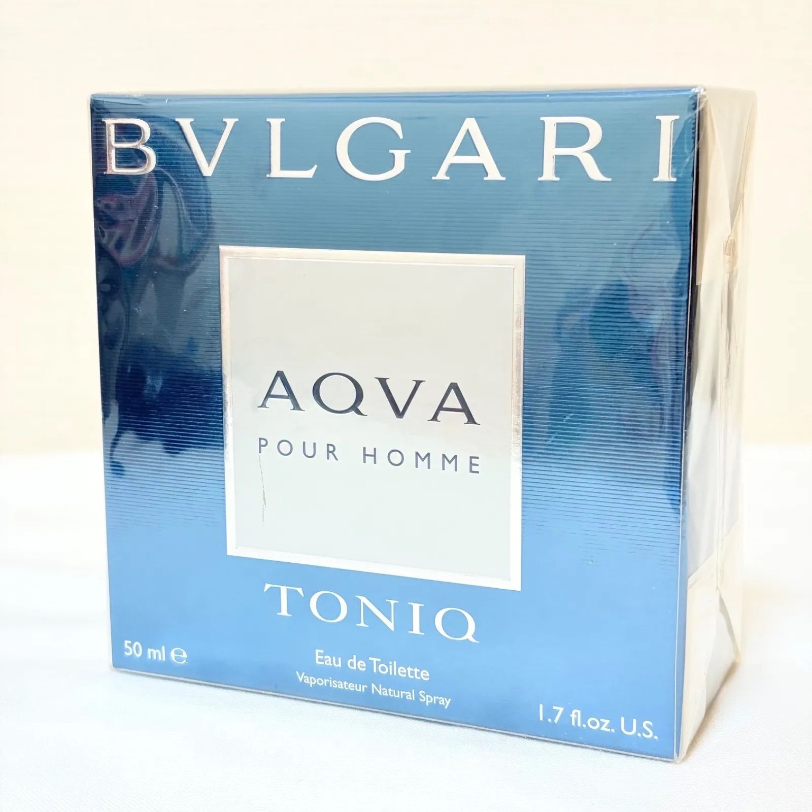 廃盤 新品未開封 BVLGARI AQVA POUR HOMME TONIQ eau de toilette
