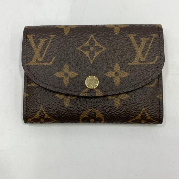 中古】LOUIS VUITTON M62361 ポルトモネ ロザリ ローズバレリーヌ IC