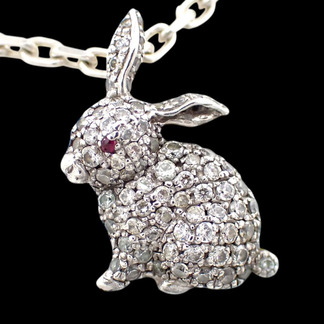 ジャスティンデイビス LUCKY B R0.01 ネックレス うさぎ 4744 - メルカリ