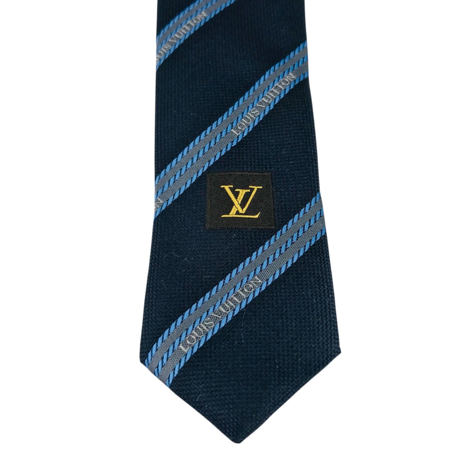 美品☆LOUIS VUITTON☆ルイヴィトン・レジメンタルストライプ ブランド