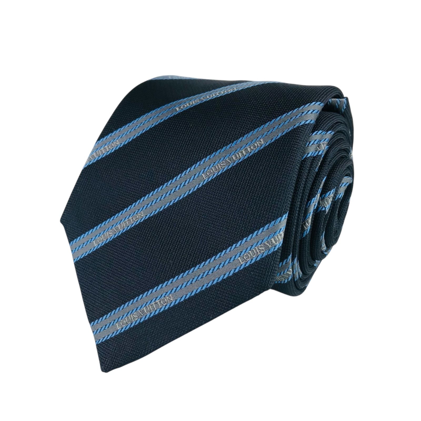 美品☆LOUIS VUITTON☆ルイヴィトン・レジメンタルストライプ ブランド