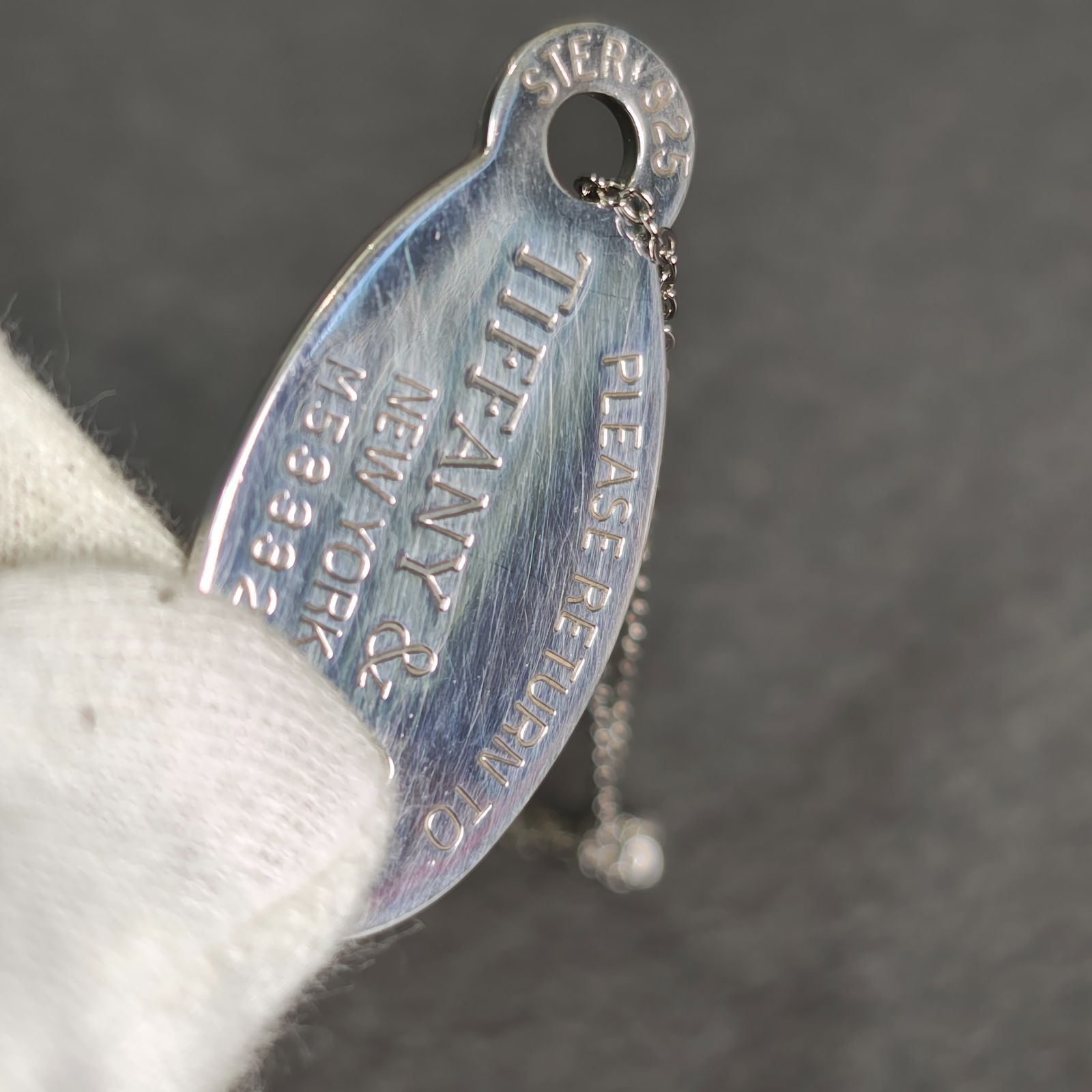 Tiffany ティファニー リターントゥ オーバル タグ ネックレス 社外