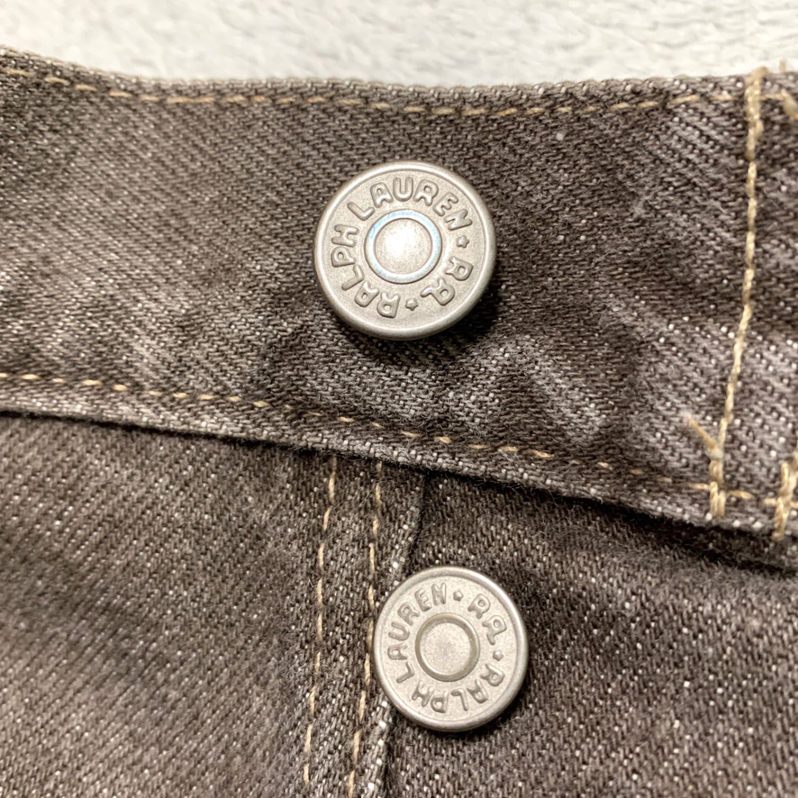 Double RL / RRL USA製 アメリカ製 ブラウンデニム デニムパンツ